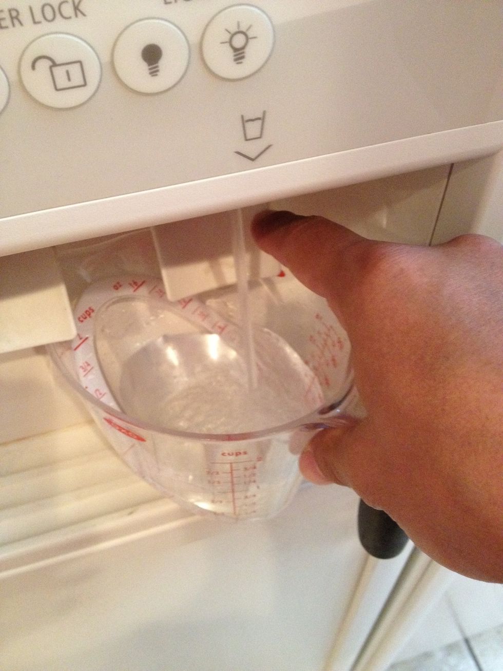 Clean filtered water