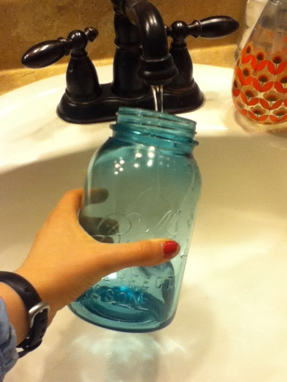 Clean it out VERY well with soap and warm water.