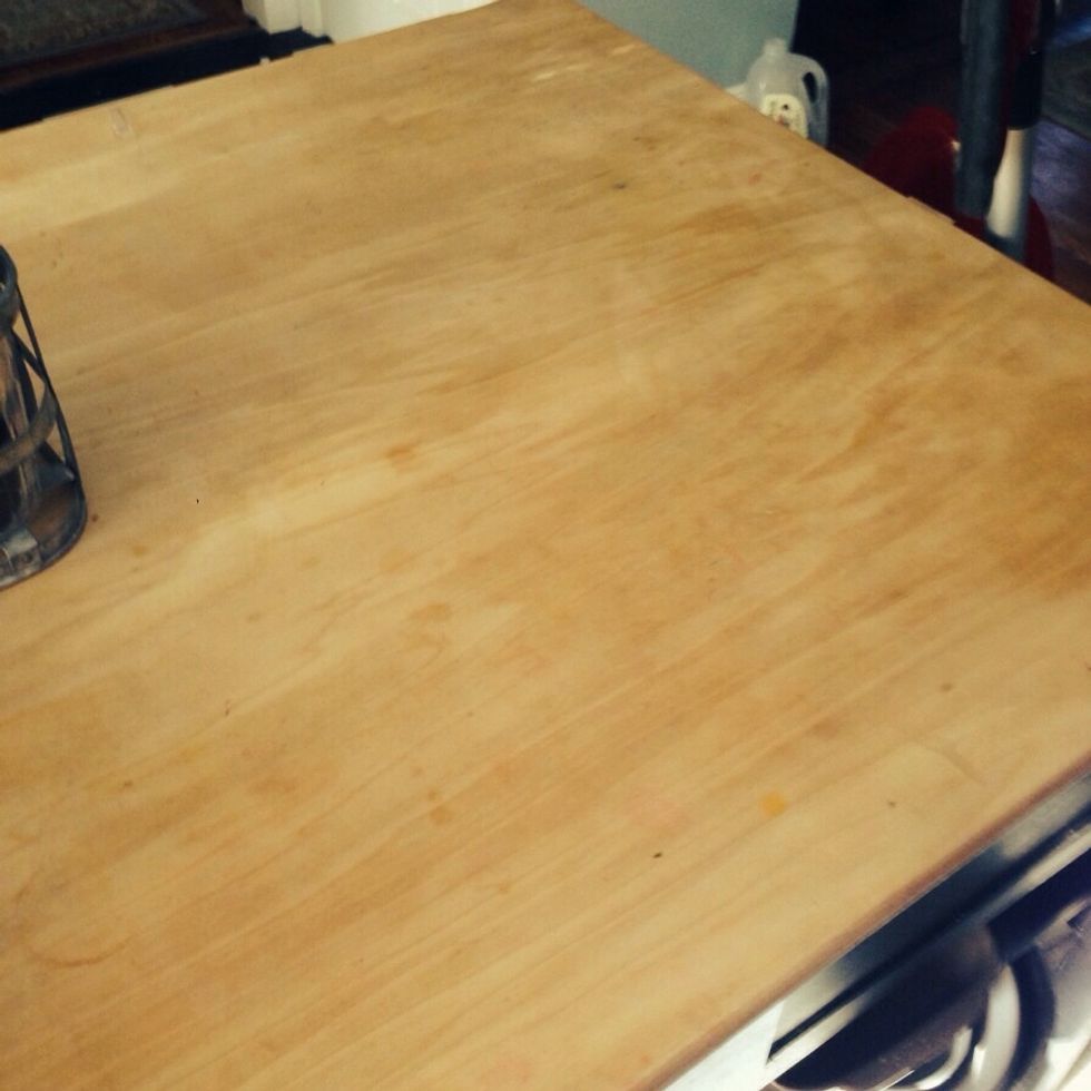 Clean that crap up!  You can't enjoy your goodies with a messy kitchen hanging over you like an albatross.