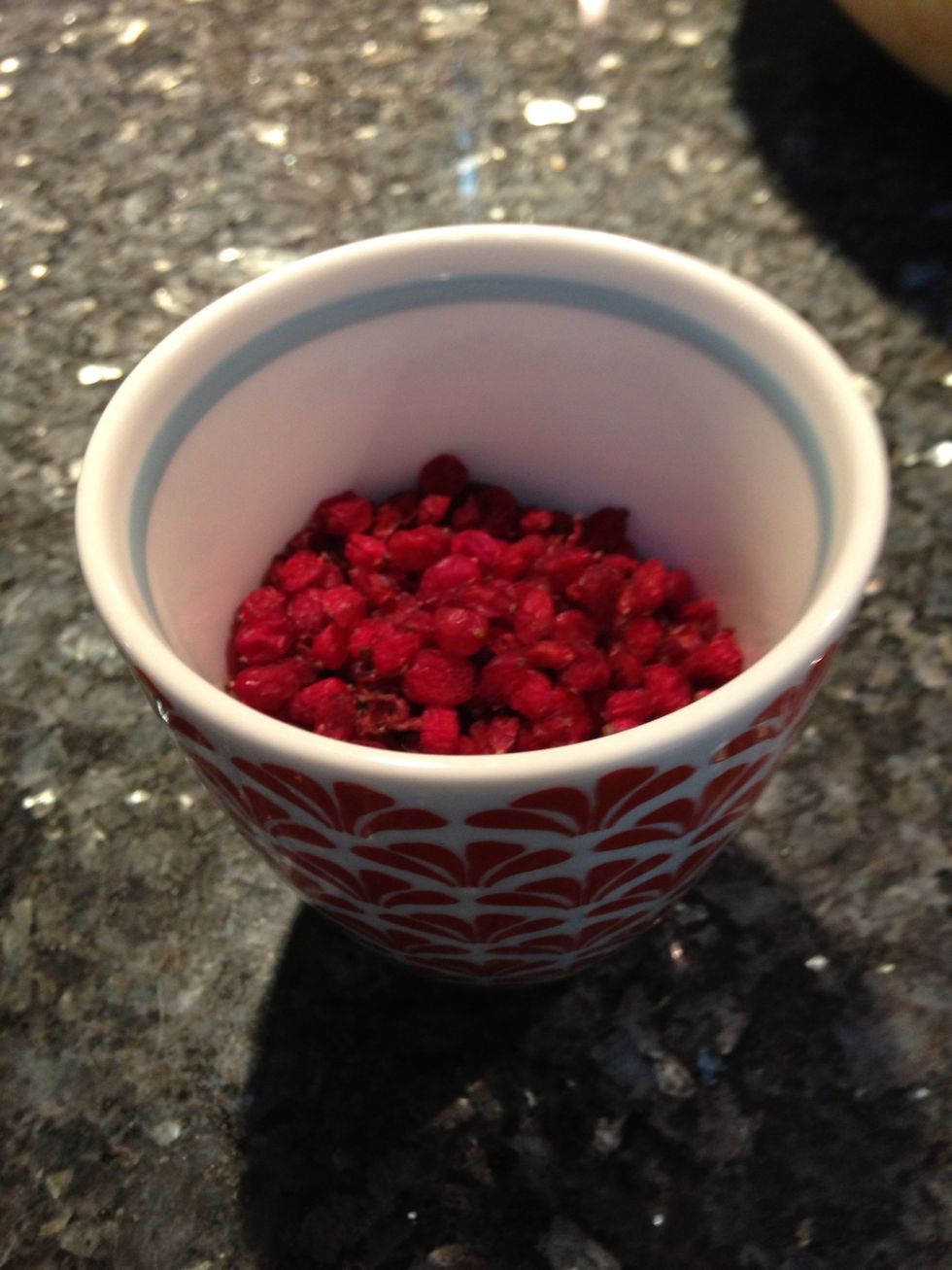 Clean your Barberries, make sure no tiny sticks
