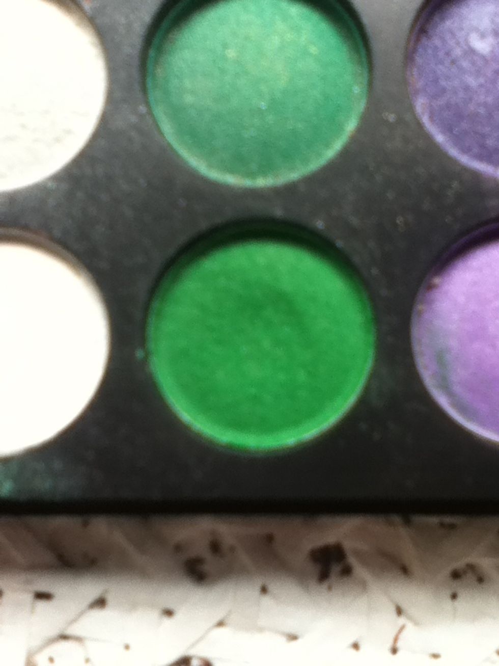 Clean your brush and choose another colour.
