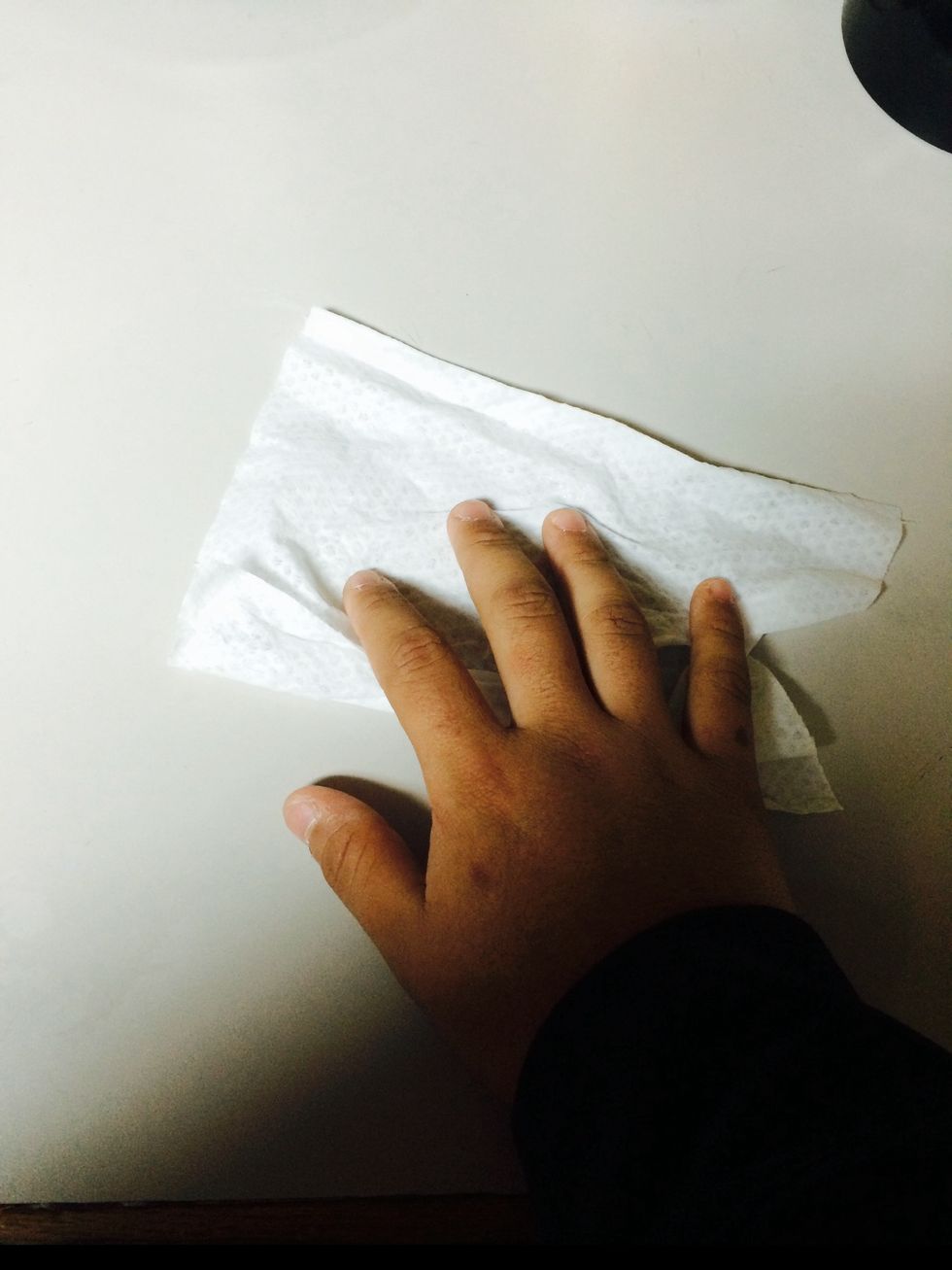 Clean your work area