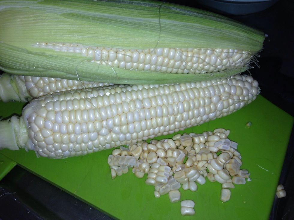 Cleaned the corn