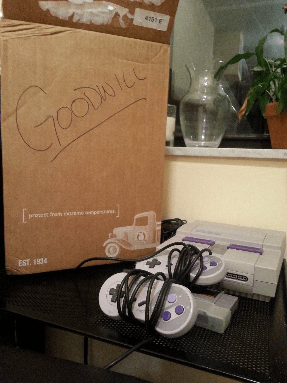 Clear out your multimedia shelf. Find movies and video games you haven\u2019t watched or played in the past year. If you don\u2019t watch DVDs anymore, put them in a plastic box and add it to your donate pile.