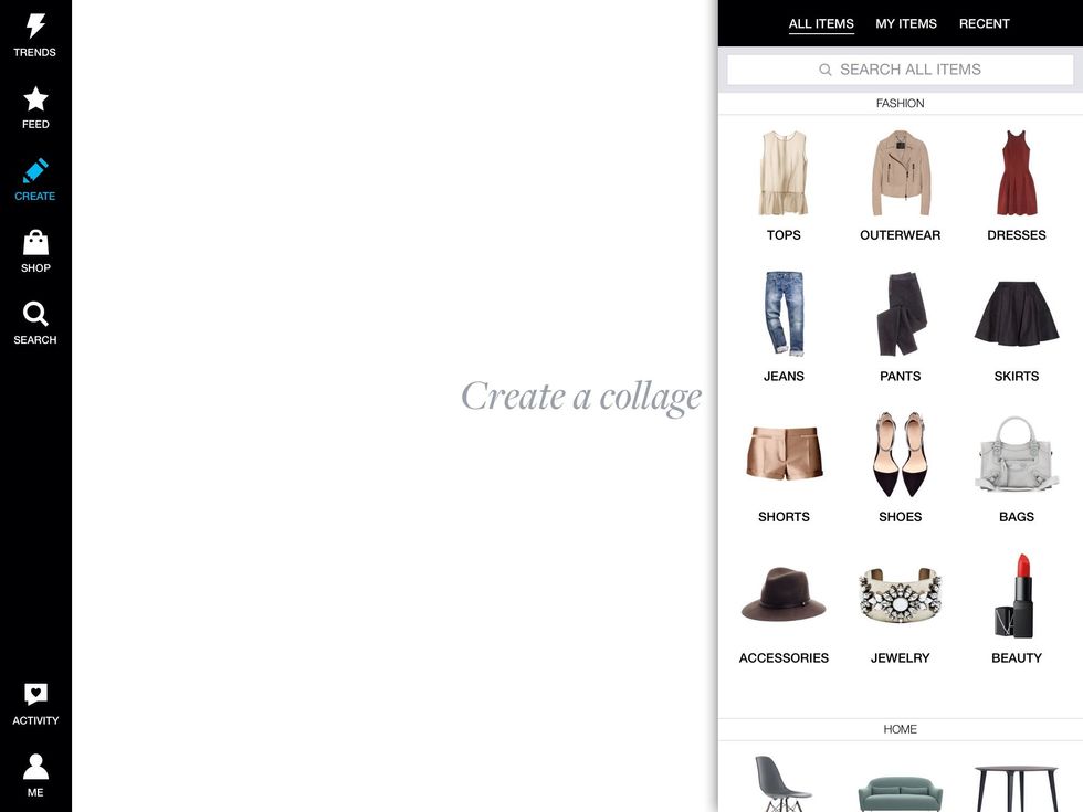 Click add on the side and select any category