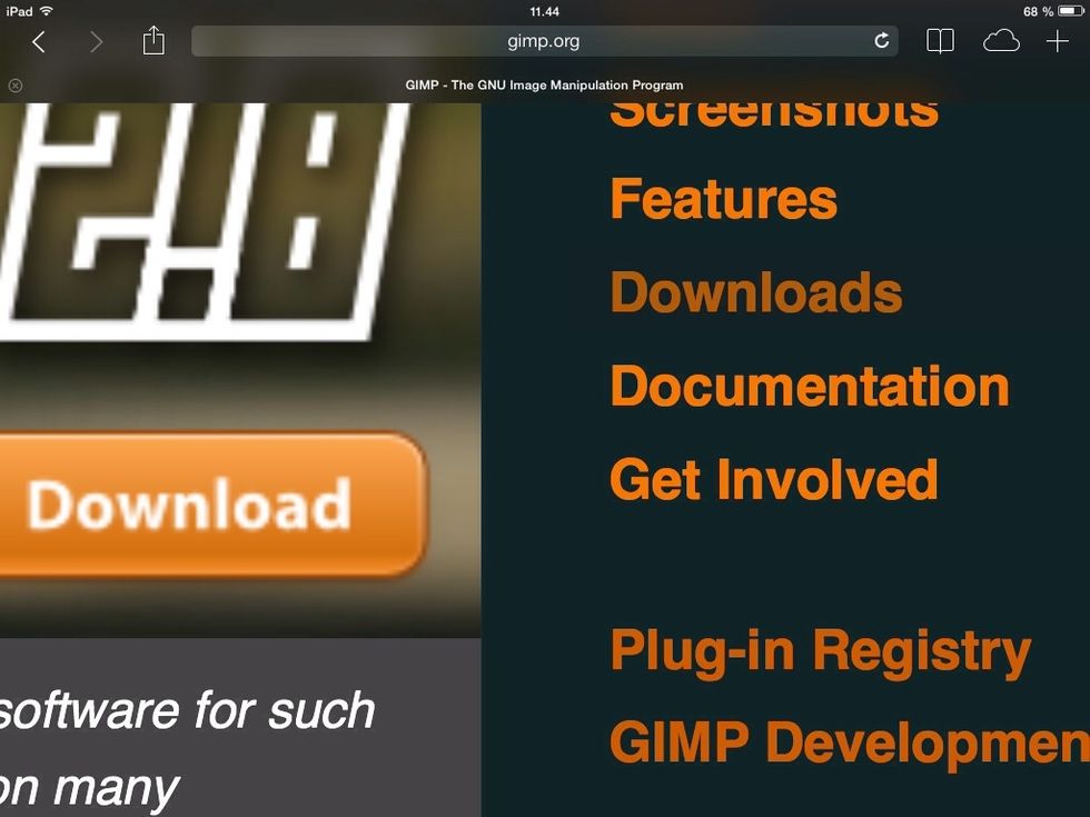 Click Downloads.