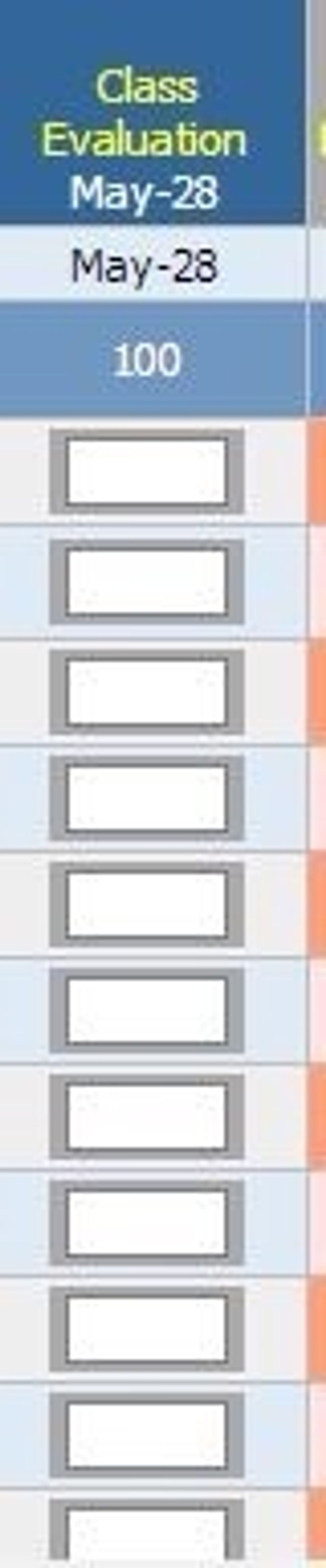 Click in the first box of the assignment and hit your hot key. Grades will import. If they do not, repeat previous step with the alternate hot key. Try this step again.