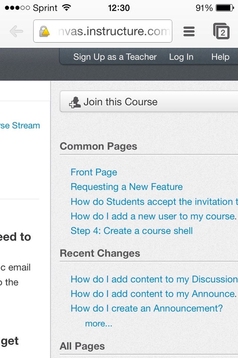 Click Join this Course