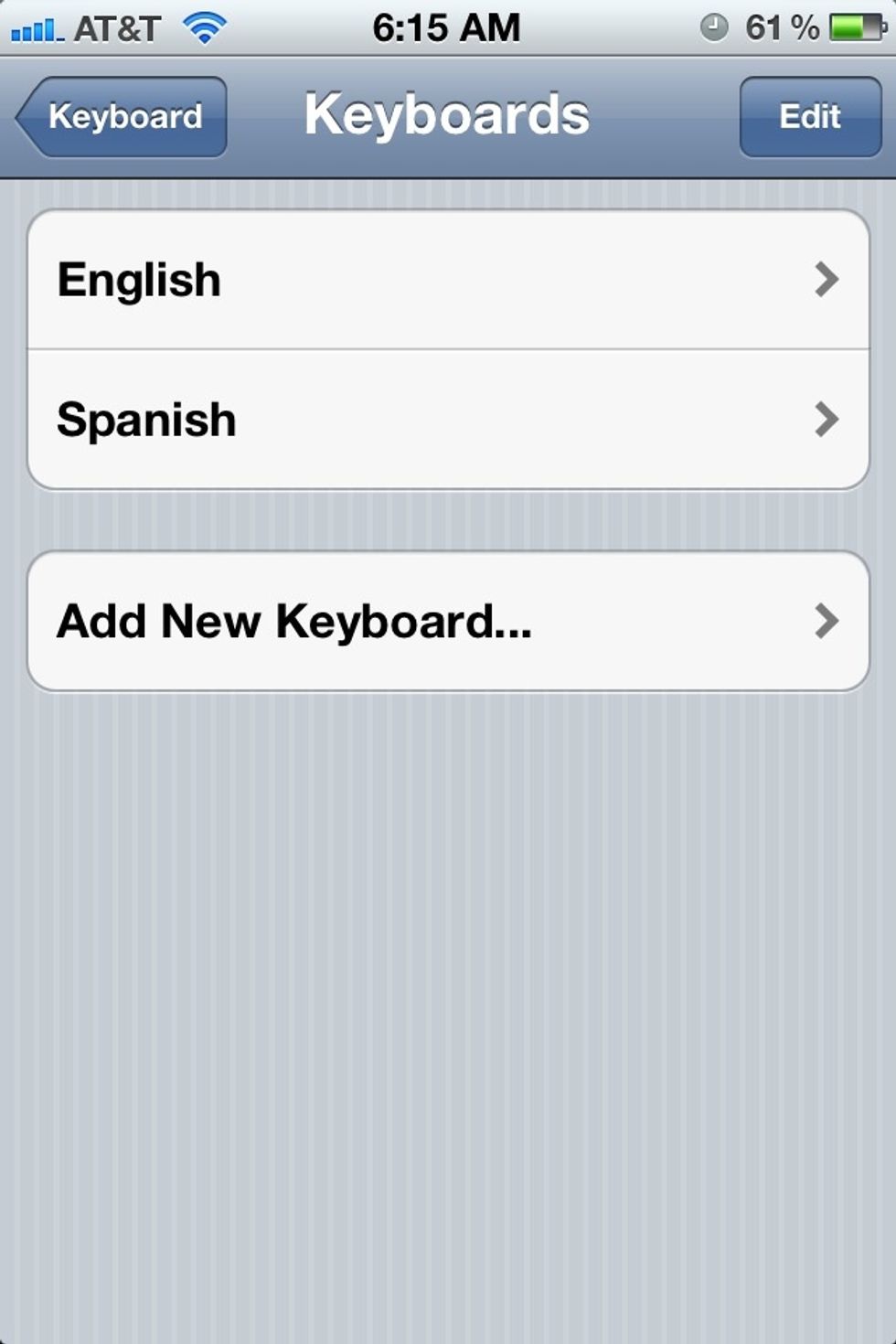 Click on add a new keyboard\ud83d\udc49