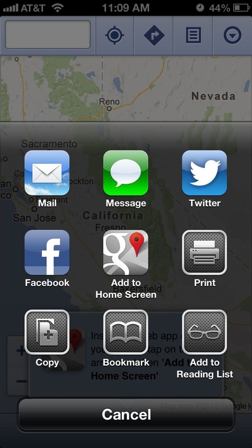 Click on add to home screen.