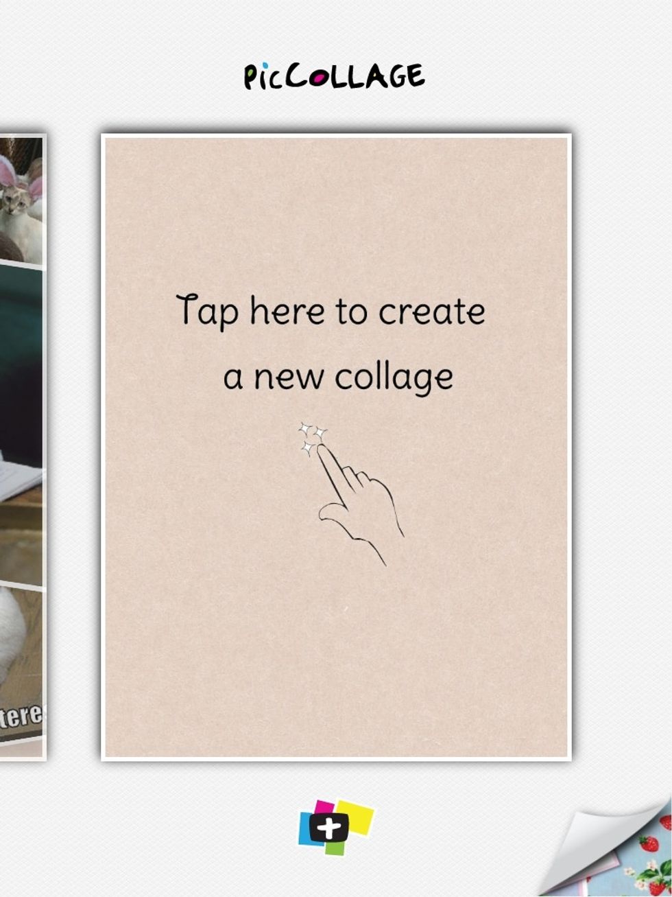 Click on create new collage