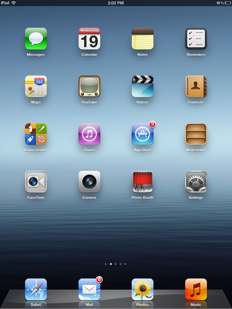 Click on Settings.