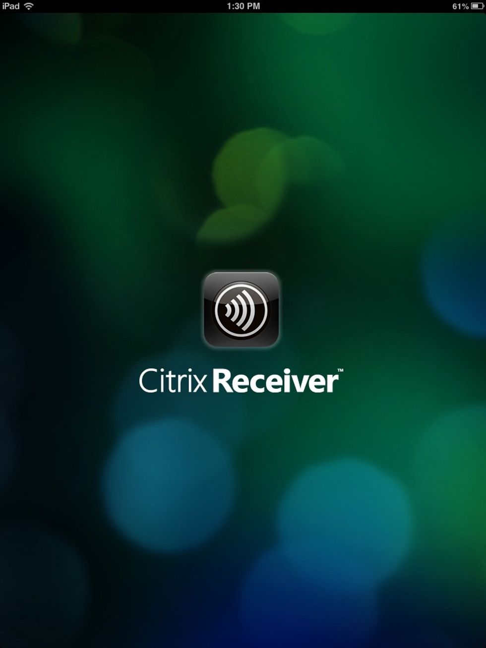 Click on the app to open it or open it right from the download screen.