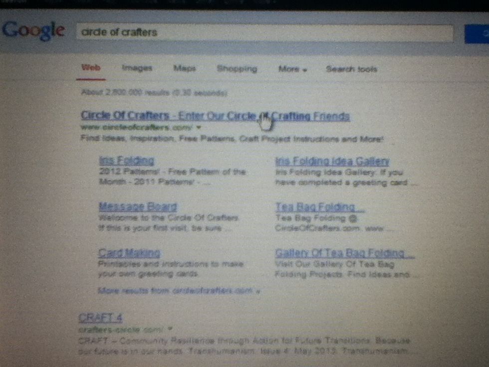 Click on the first link