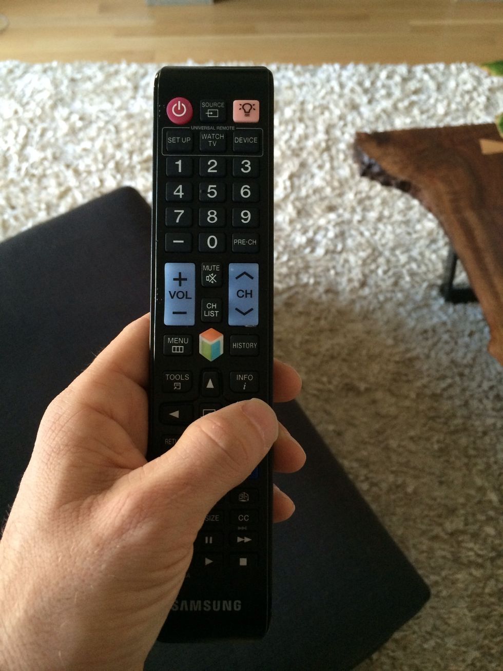 Click right arrow to open sound menu