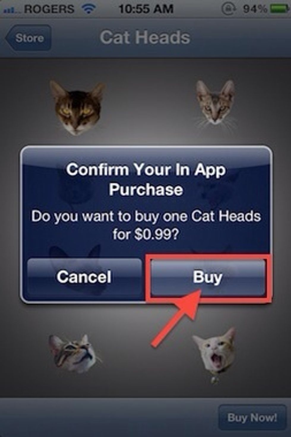 Click the Buy button.