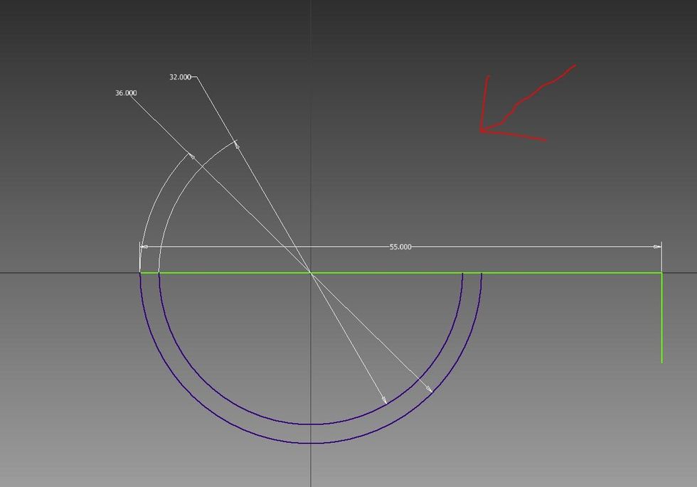 Click the halves of the circles above the x-axis. They should disappear