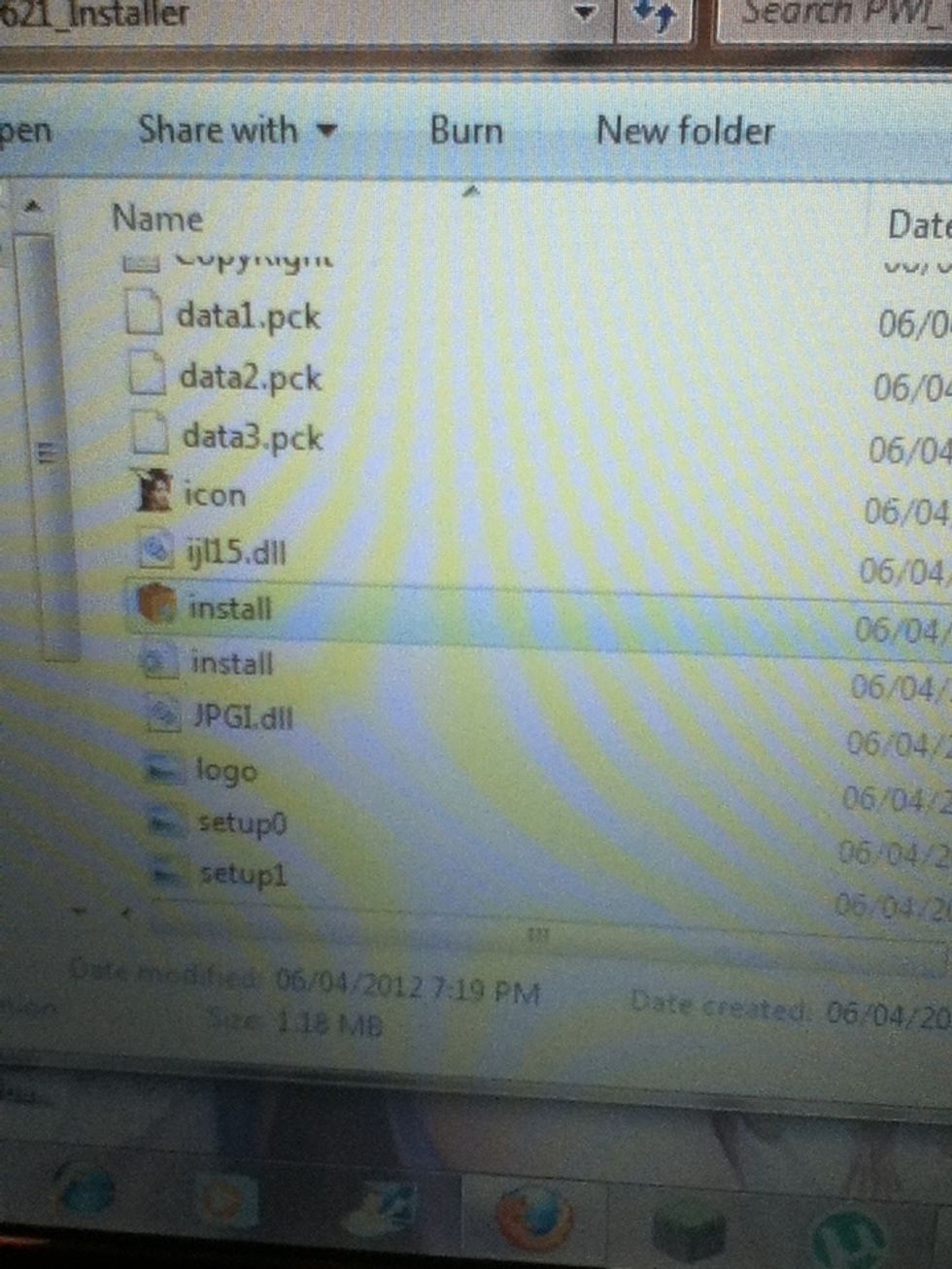 Click the install program and the final installation will complete.