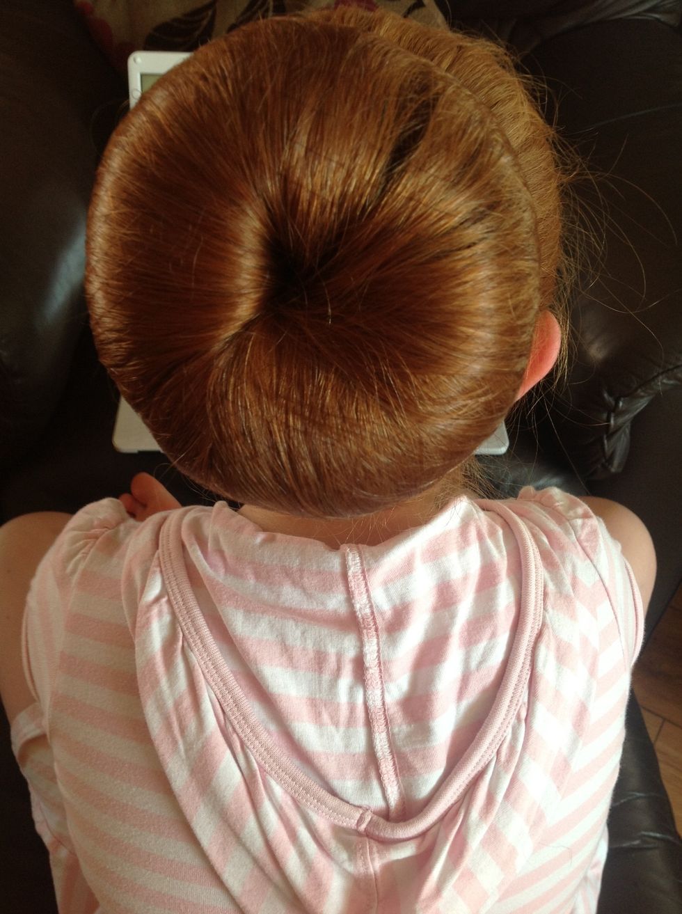 Clip all the hair round