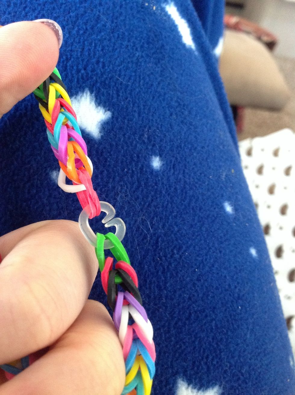 Clip the other end to it