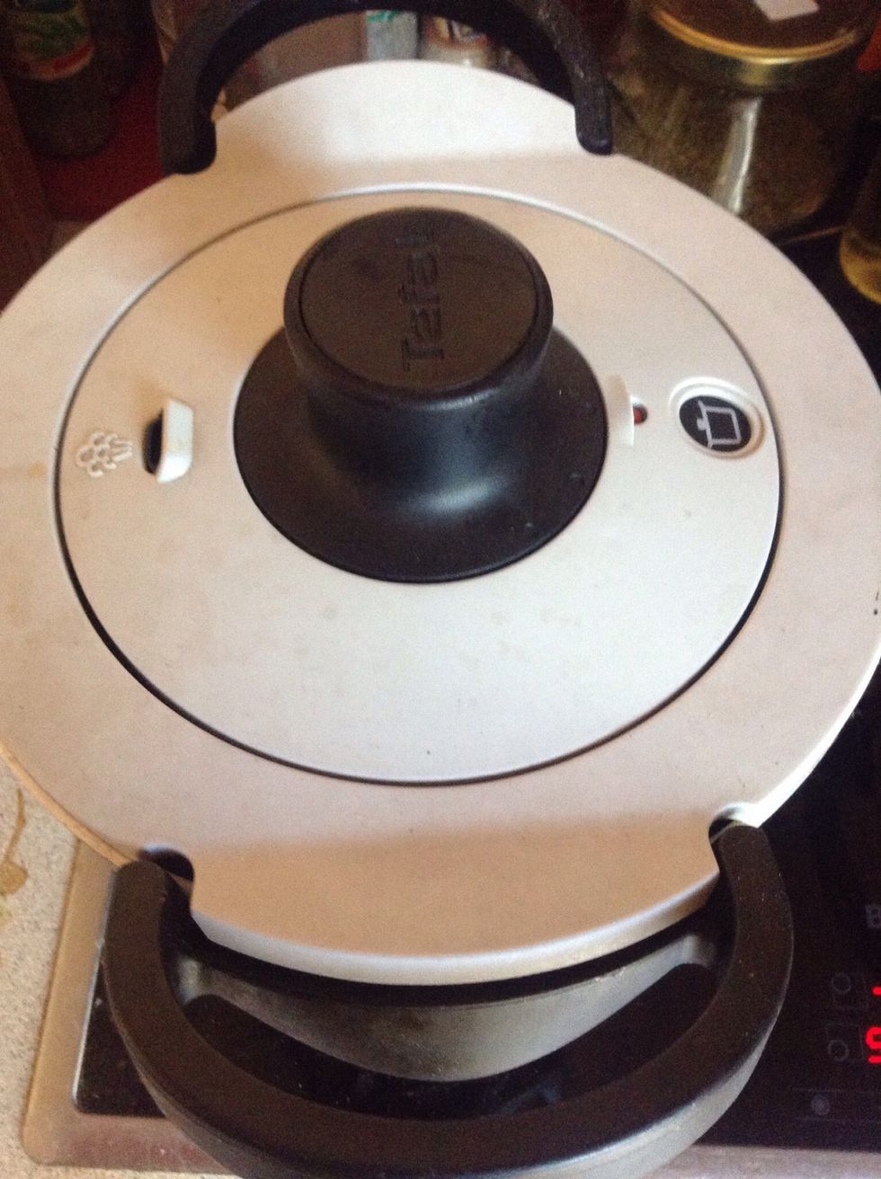 close and cook for 30 min