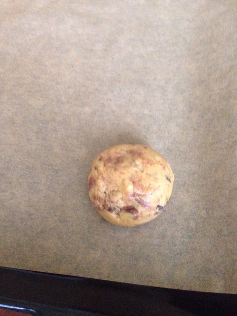 Close and put on a baking sheet with parchment paper