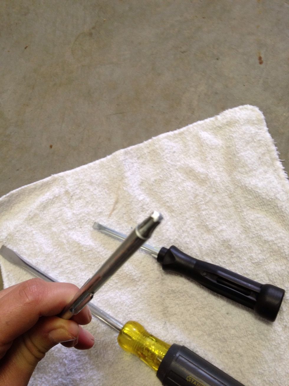 Close up of the Torx end we use.