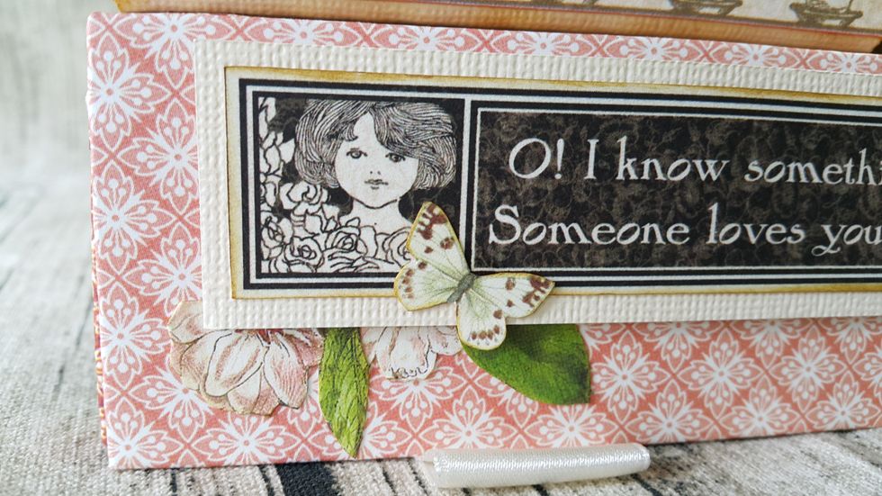 Close up on the front of the basement drawer.