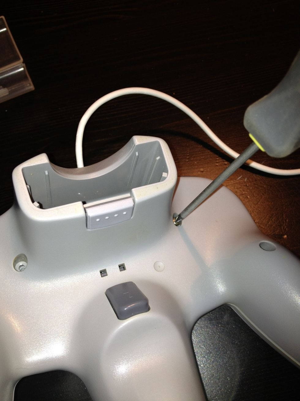 Close up the controller and screw the screws back in.