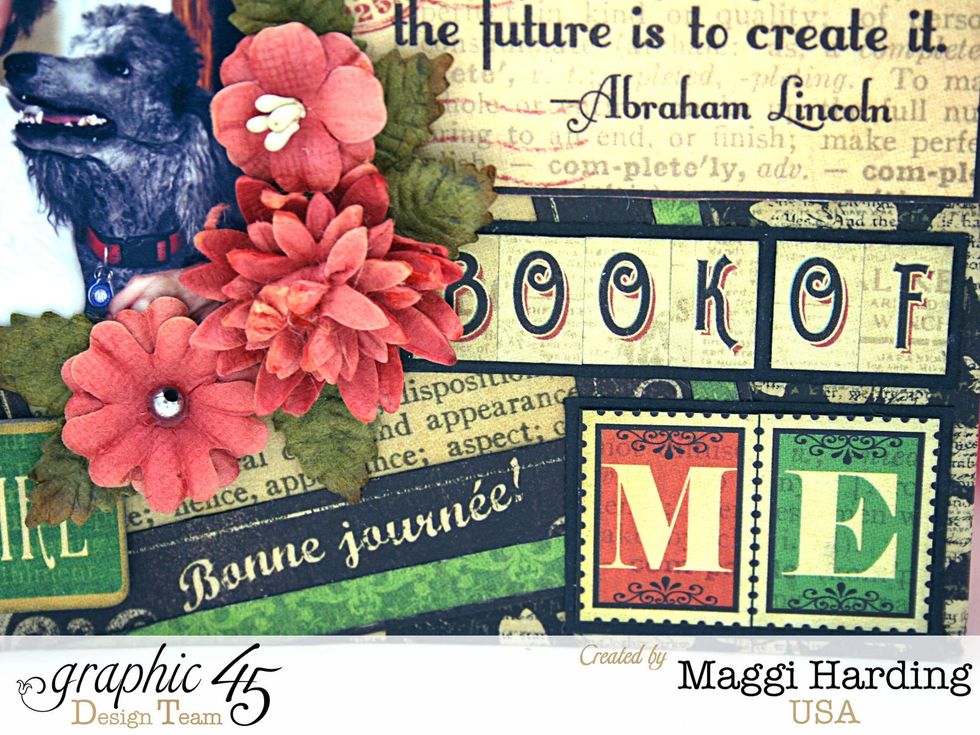 Closeup - front cover.