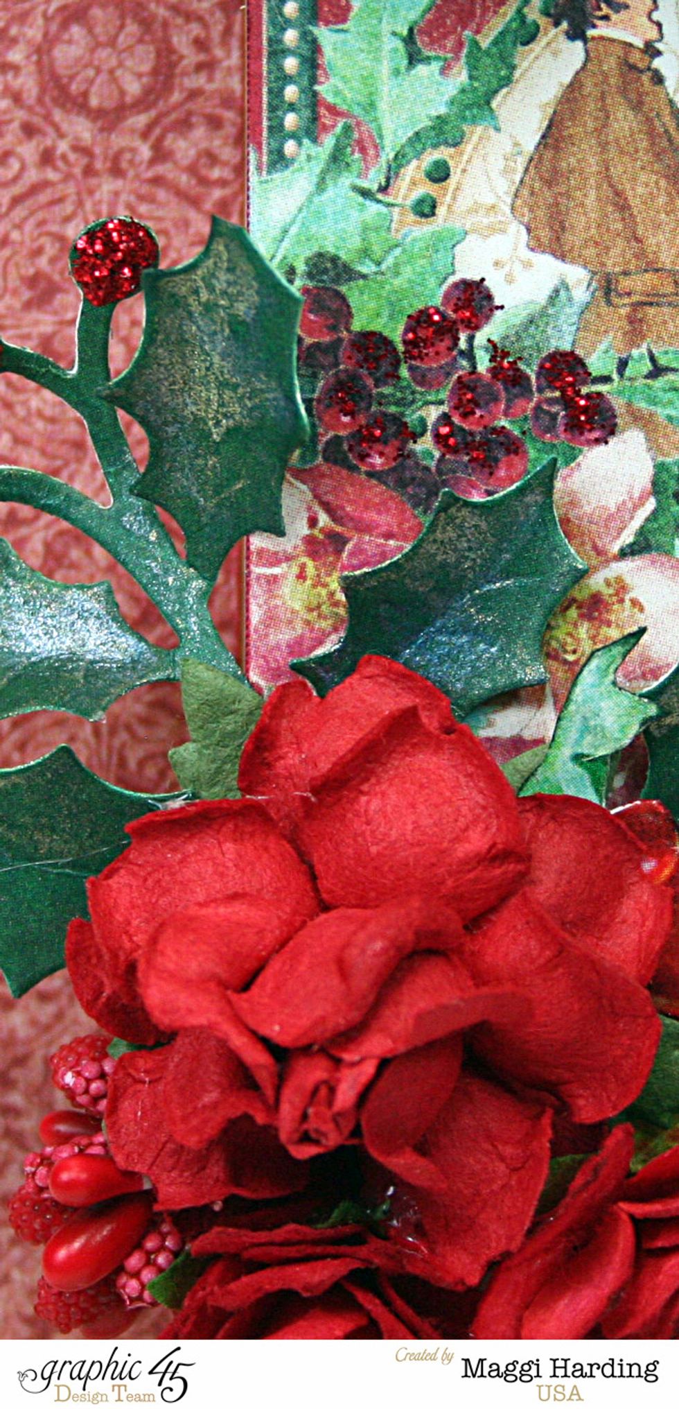 Closeup of stickles detail.