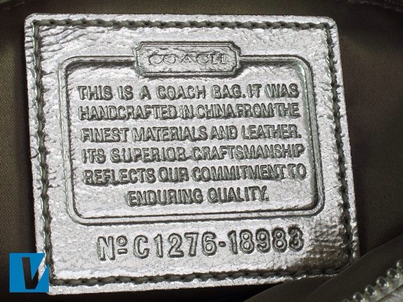 Coach, Bags, Serial Number For Coach Purse