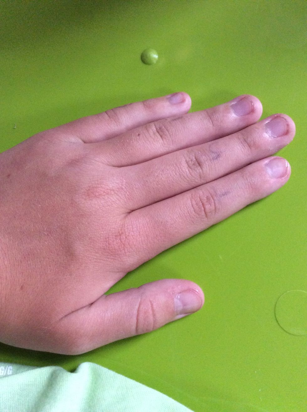Coat all nails with a base coat
