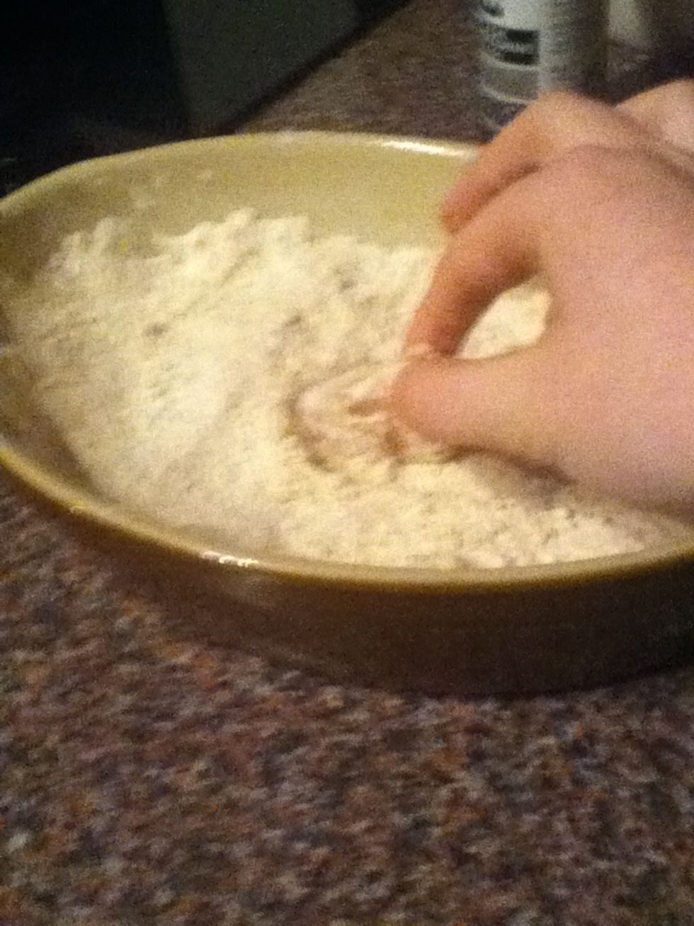 Coat all your chicken