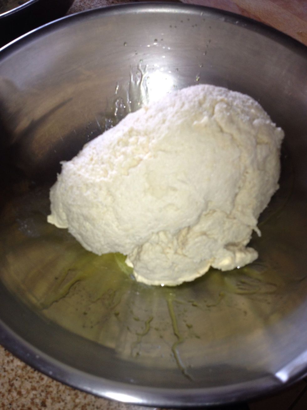 Coat dough