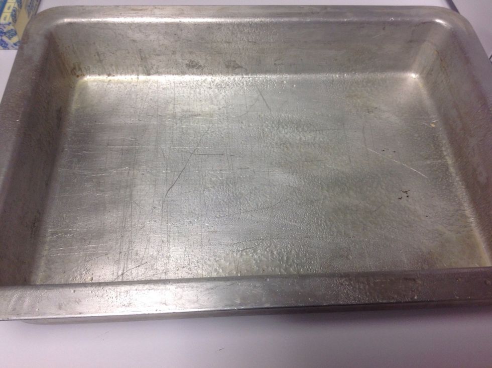 Coat the pan with cooking spray
