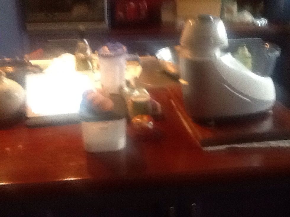 Collect all ingredients, wash hands and get an apron on.