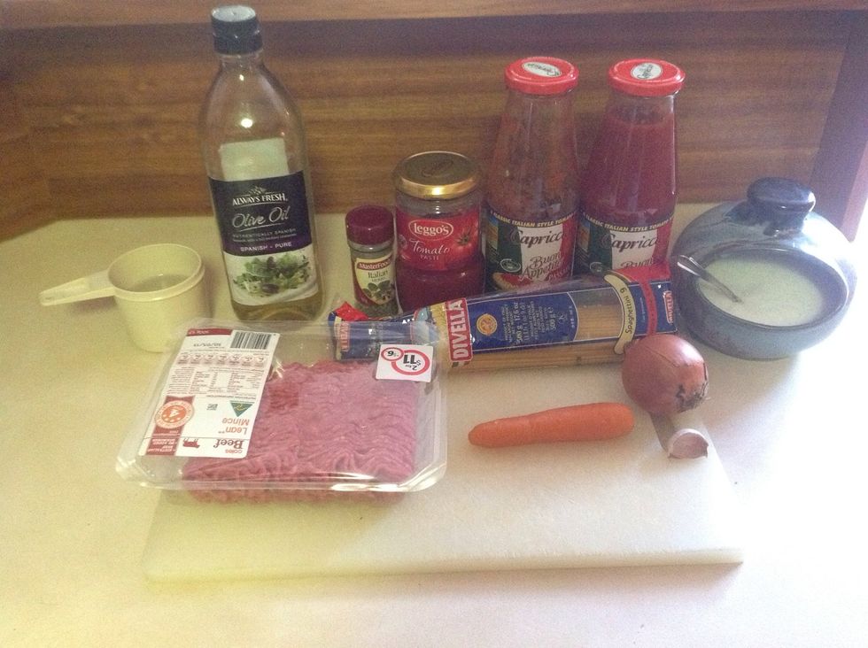 Collect fresh ingredients