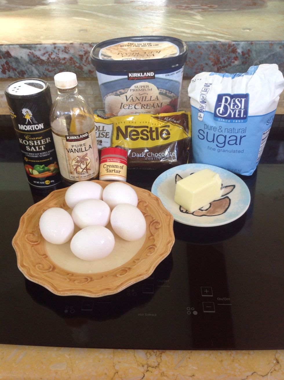 Collect ingredients.