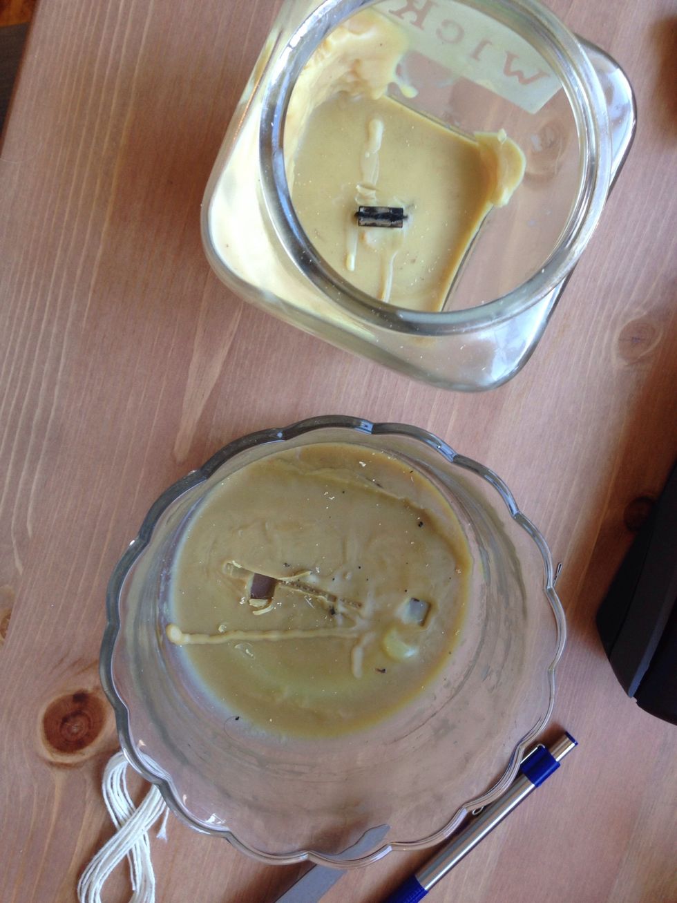 Collect old spent candles