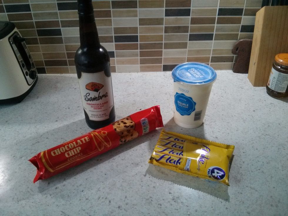 Collect the ingredients and wash you hands.