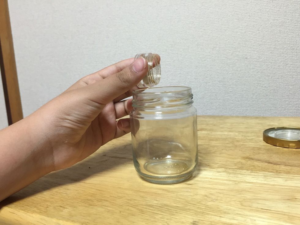 Coloque glitter dentro do potinho\ud83d\udc8e