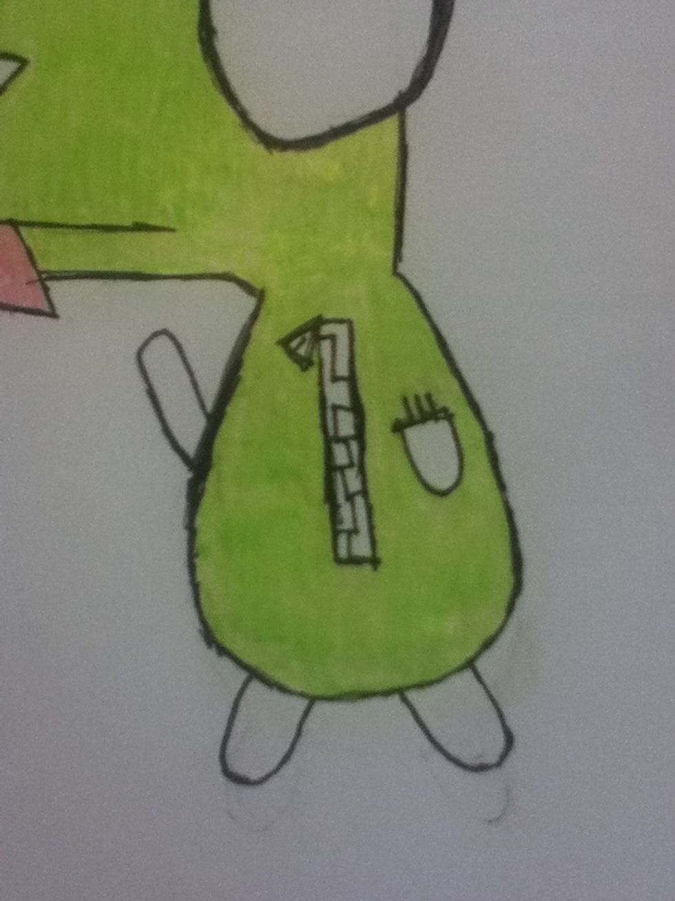 Color his bod. :P :D