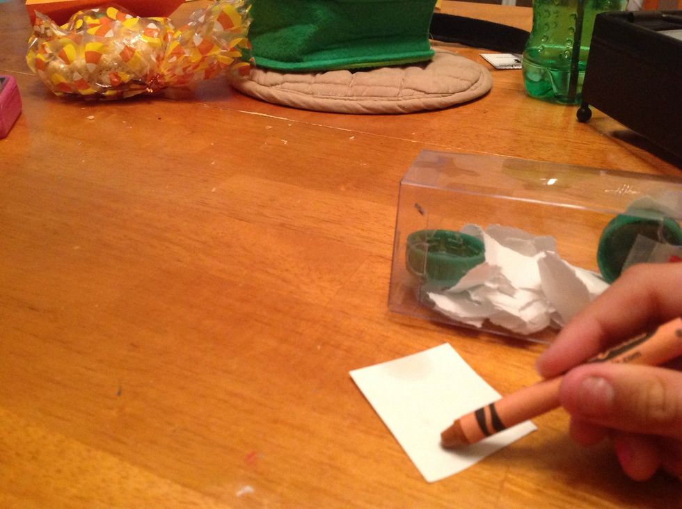 Color it brown, gray, or just leave it white