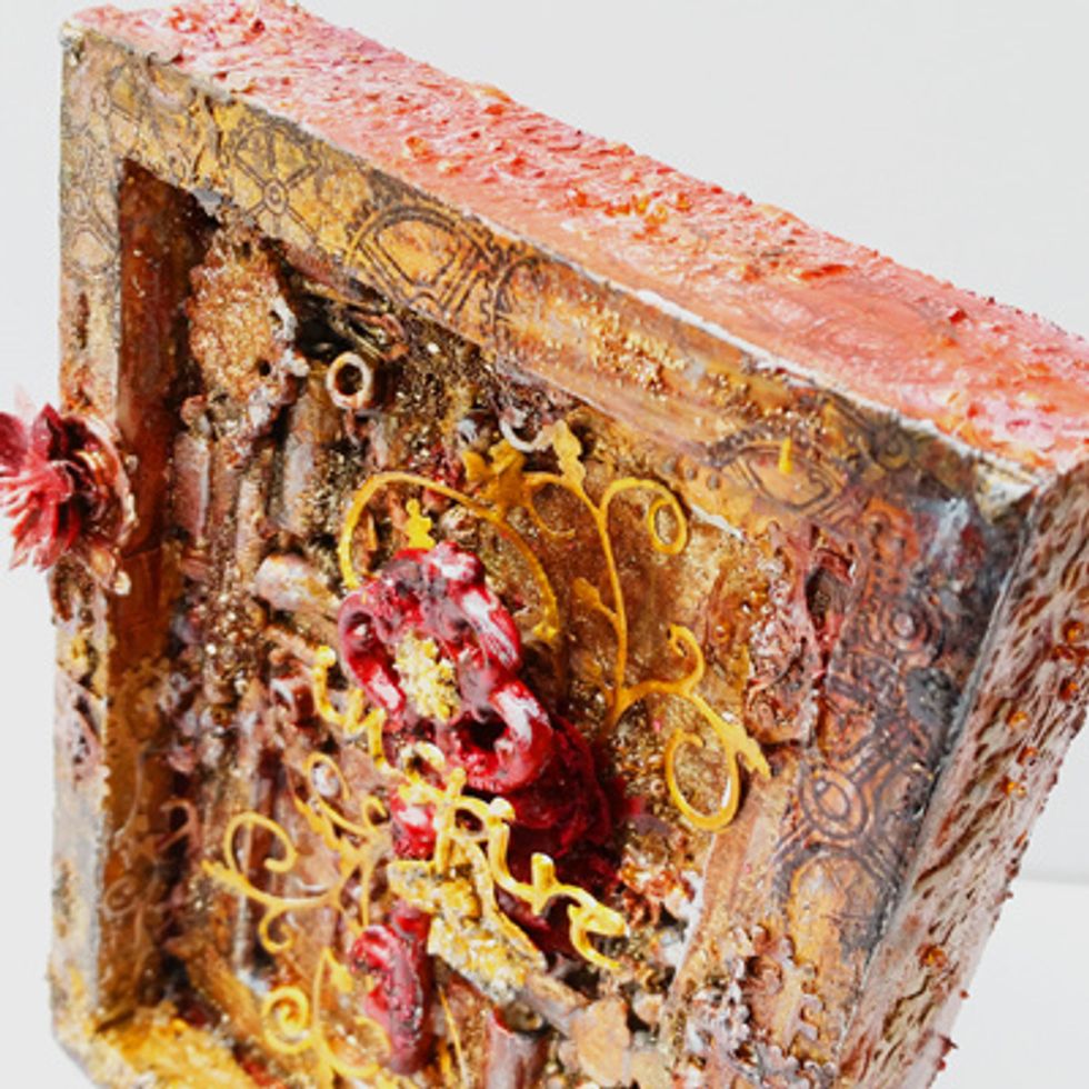 Colors are different here then in the tutorial due to better lighting when taking the final pictures.