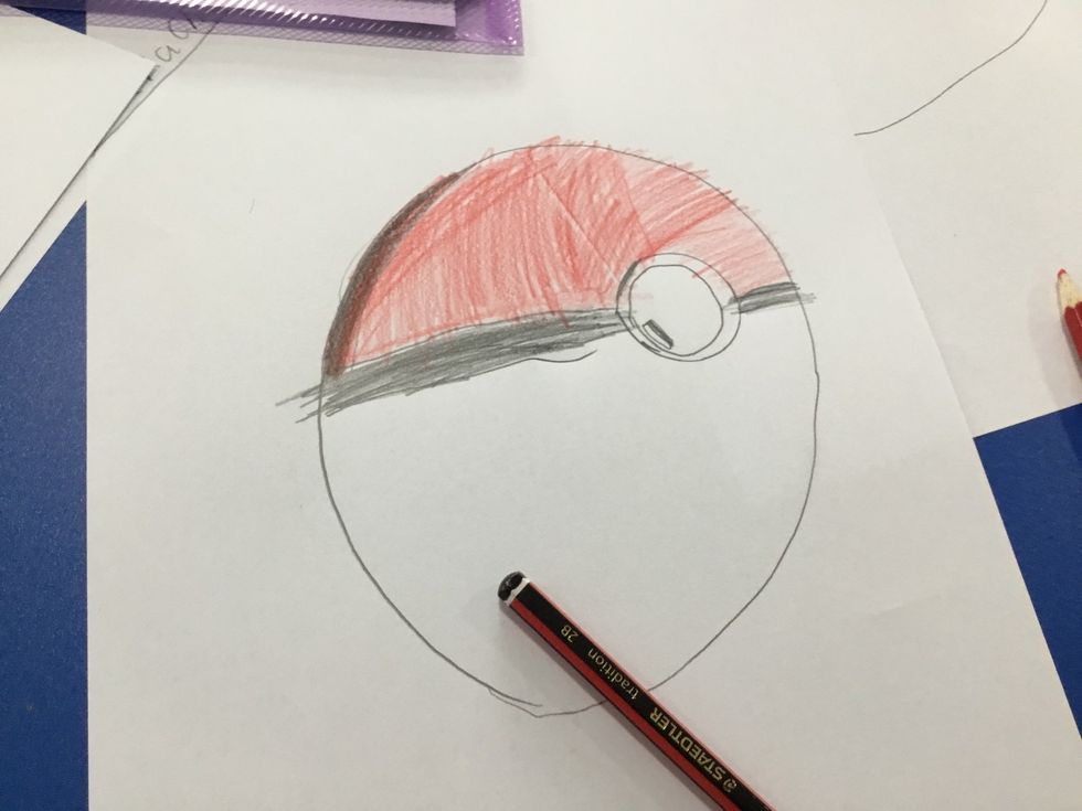 Colour the bubbled line grey not black