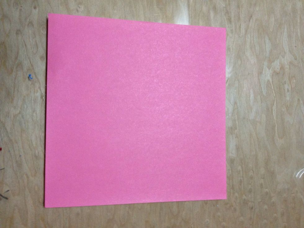 Coloured square shaped paper !