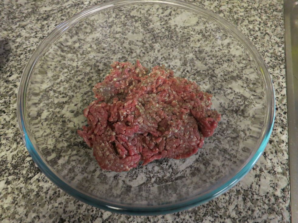Combine all Seasonings with our Ground Beef. Use a fork to mix or your hand to evenly distribute the seasonings.