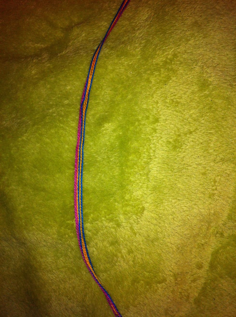 Combine all your strings, make sure the ends match.