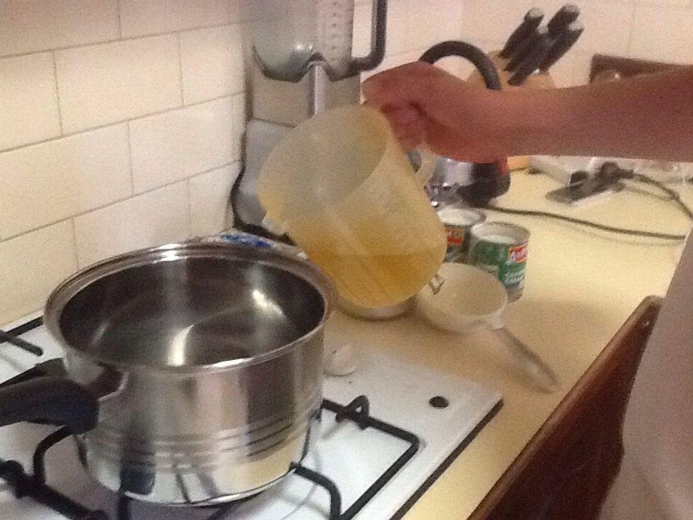 Combine coconut cream, chicken stock and rice to a saucepan, cook using the absorption method. Bring to a boil over high heat then reduce to a simmer until rice has absorbed the liquid.
